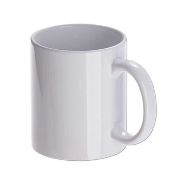 Tasse weiß glänzend